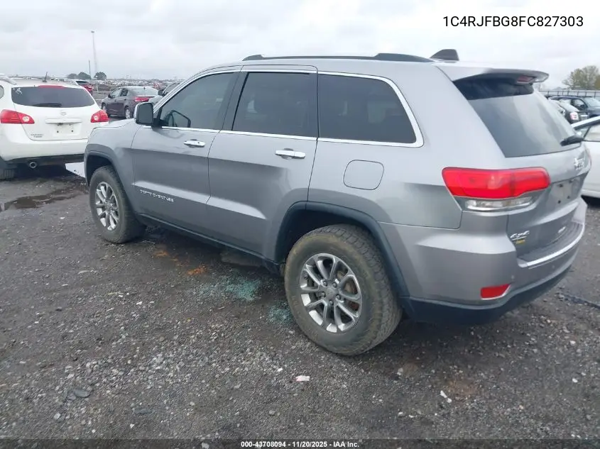 1C4RJFBG8FC827303 2015 Jeep Grand Cherokee Limited