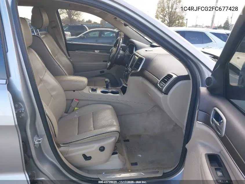 1C4RJFCG2FC677428 2015 Jeep Grand Cherokee Overland