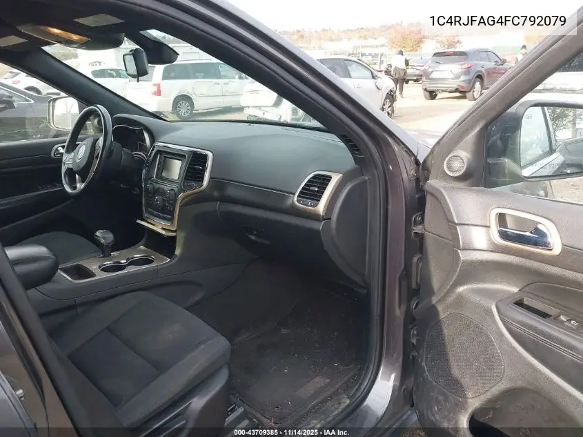 1C4RJFAG4FC792079 2015 Jeep Grand Cherokee Laredo