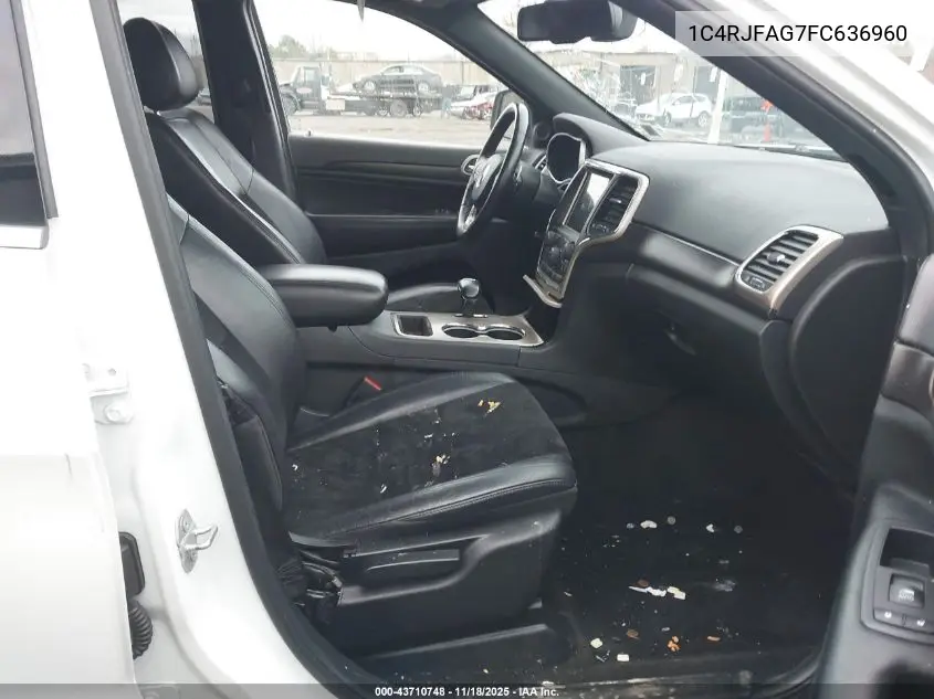 1C4RJFAG7FC636960 2015 Jeep Grand Cherokee Altitude