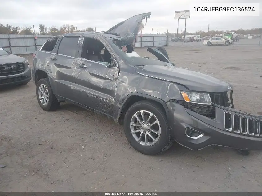 1C4RJFBG9FC136524 2015 Jeep Grand Cherokee Limited