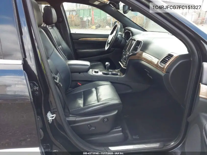 1C4RJFCG7FC151327 2015 Jeep Grand Cherokee Overland