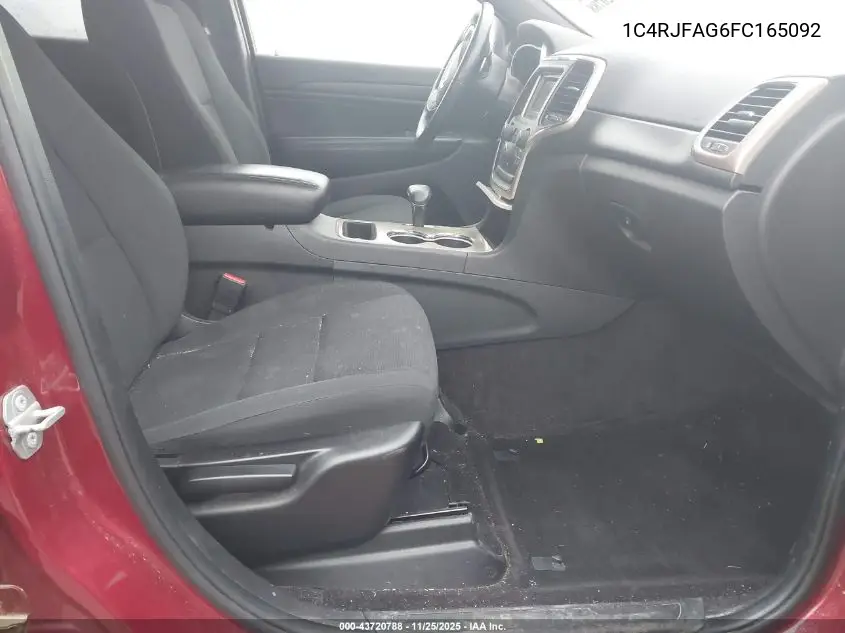 1C4RJFAG6FC165092 2015 Jeep Grand Cherokee Laredo
