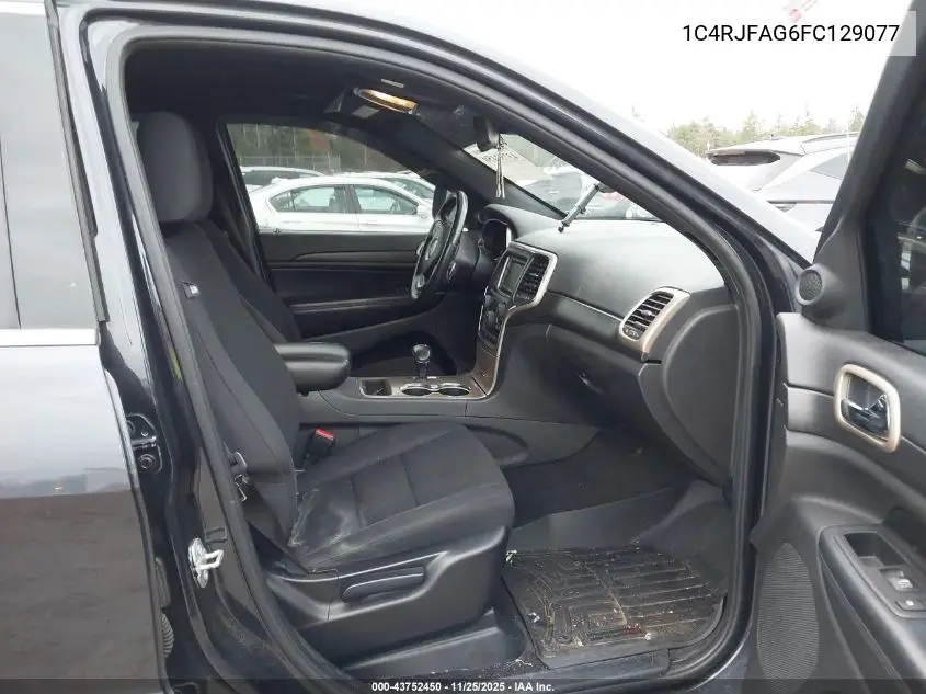 1C4RJFAG6FC129077 2015 Jeep Grand Cherokee Laredo