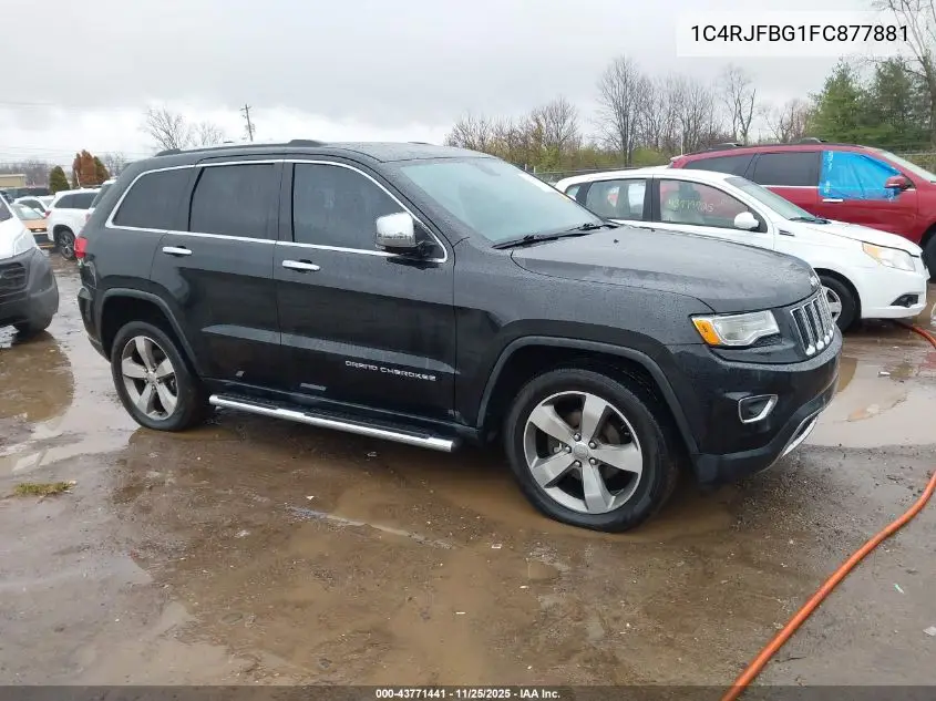 1C4RJFBG1FC877881 2015 Jeep Grand Cherokee Limited