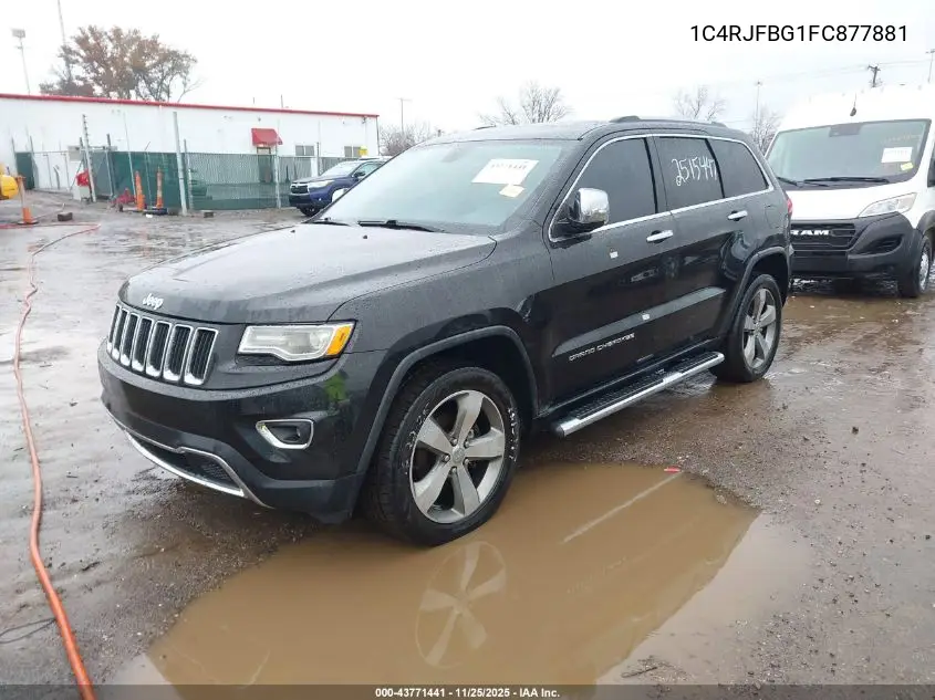 1C4RJFBG1FC877881 2015 Jeep Grand Cherokee Limited