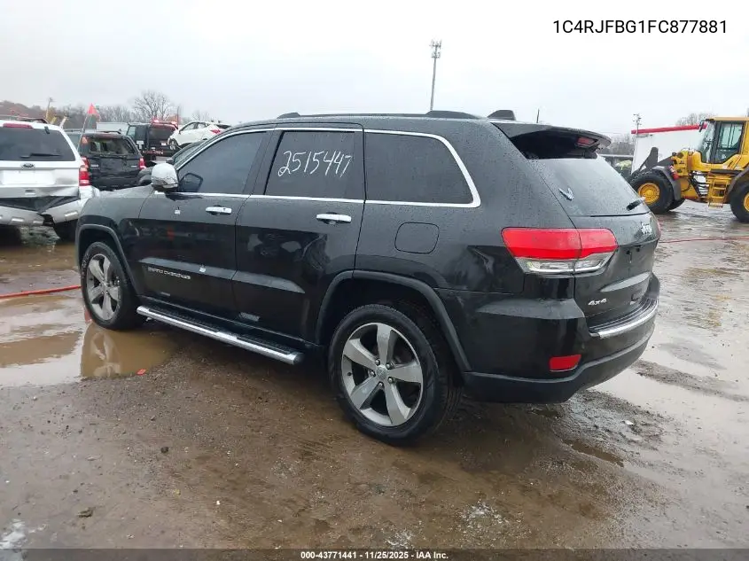 1C4RJFBG1FC877881 2015 Jeep Grand Cherokee Limited