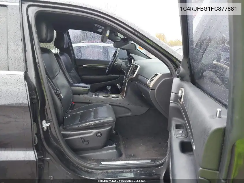 1C4RJFBG1FC877881 2015 Jeep Grand Cherokee Limited