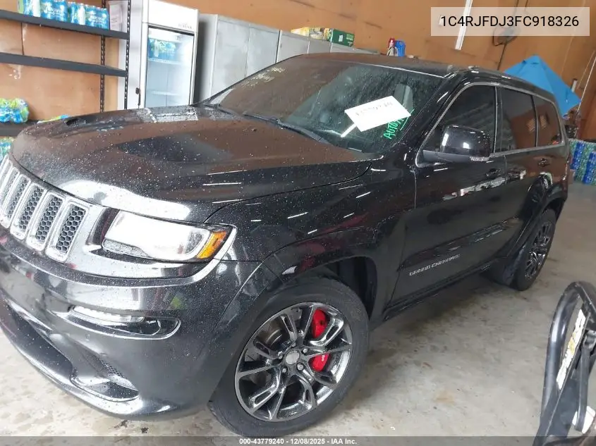 1C4RJFDJ3FC918326 2015 Jeep Grand Cherokee Srt