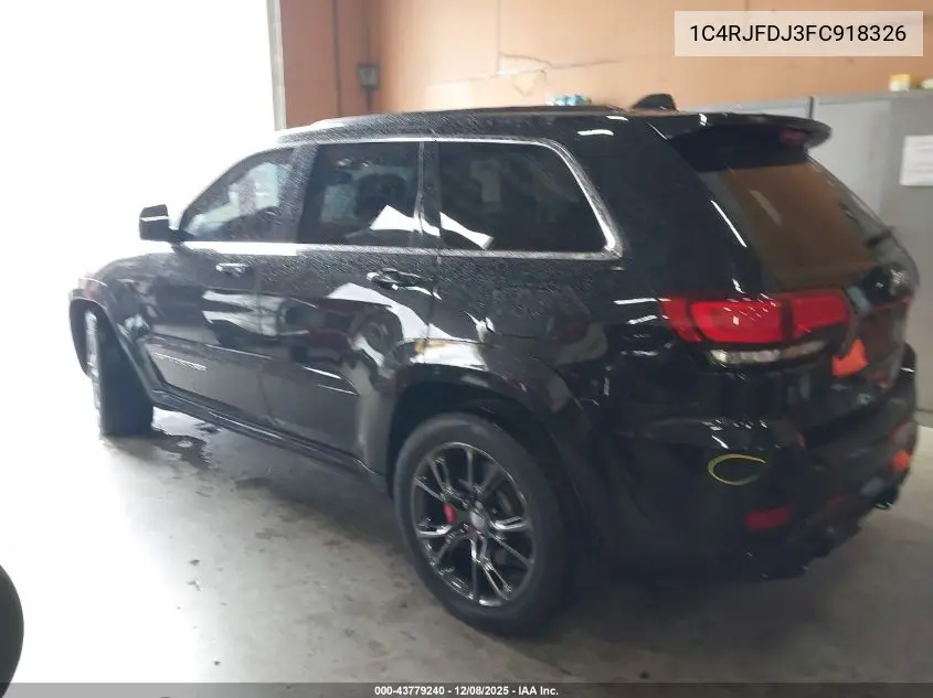 1C4RJFDJ3FC918326 2015 Jeep Grand Cherokee Srt