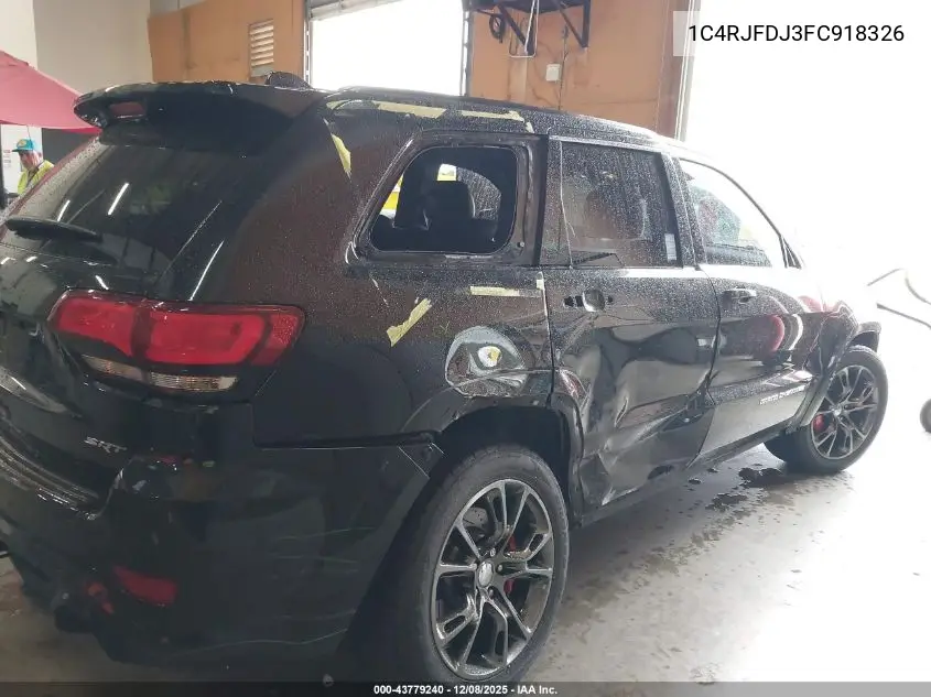 1C4RJFDJ3FC918326 2015 Jeep Grand Cherokee Srt