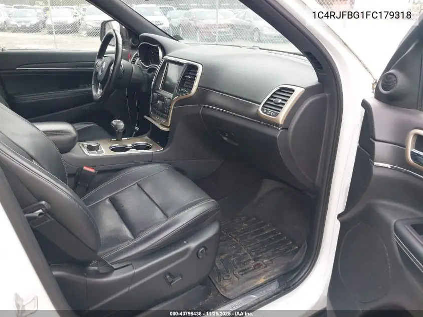 1C4RJFBG1FC179318 2015 Jeep Grand Cherokee Limited