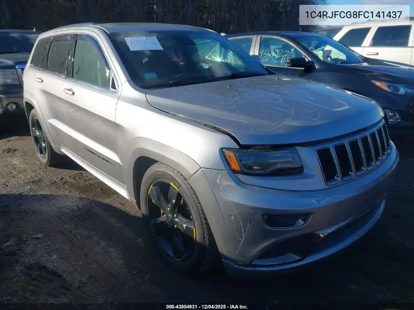 1C4RJFCG8FC141437 2015 Jeep Grand Cherokee High Altitude