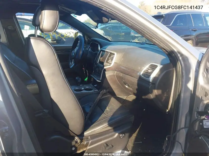 1C4RJFCG8FC141437 2015 Jeep Grand Cherokee High Altitude