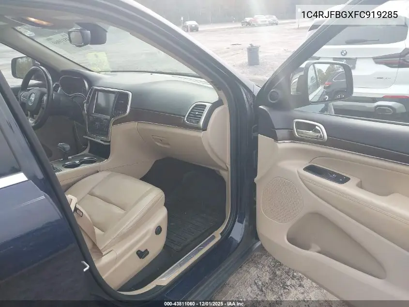 1C4RJFBGXFC919285 2015 Jeep Grand Cherokee Limited