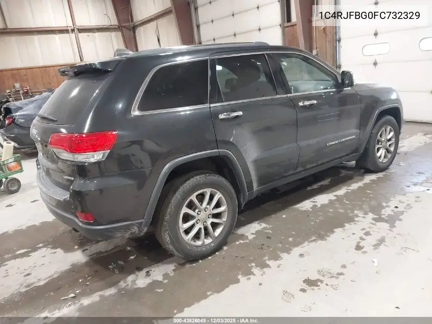 1C4RJFBG0FC732329 2015 Jeep Grand Cherokee Limited