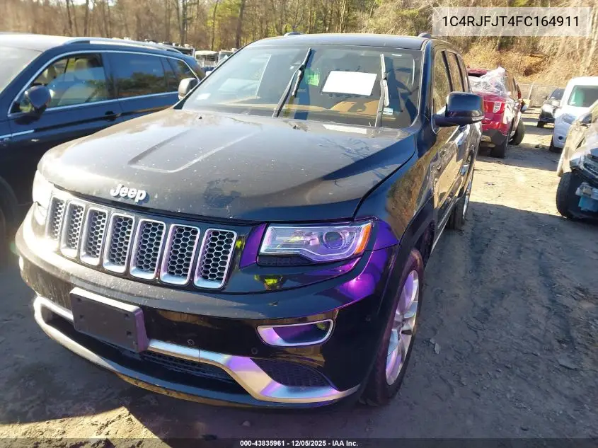 1C4RJFJT4FC164911 2015 Jeep Grand Cherokee Summit