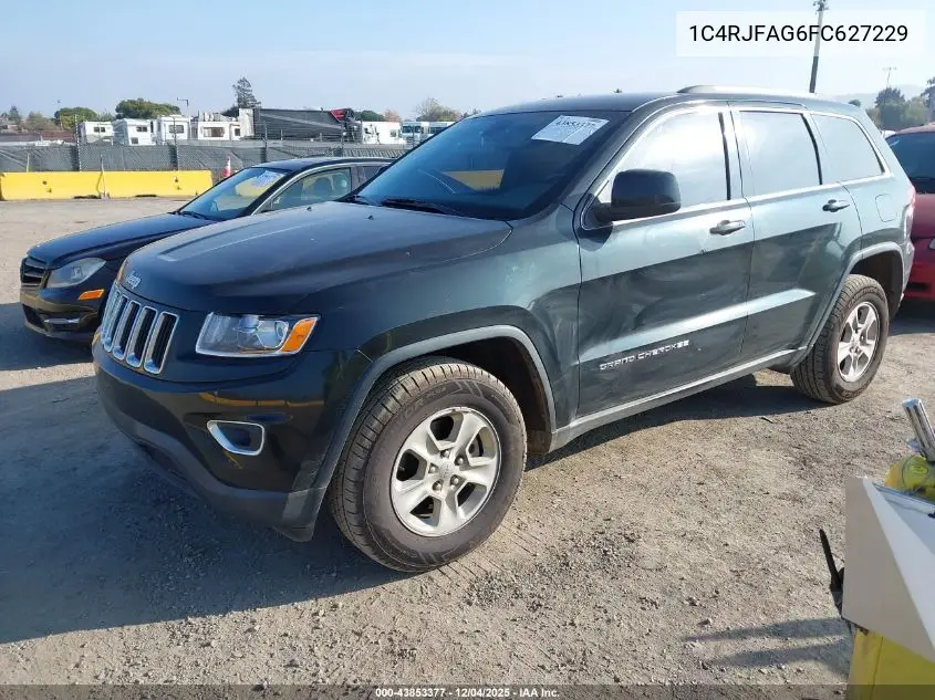 1C4RJFAG6FC627229 2015 Jeep Grand Cherokee Laredo