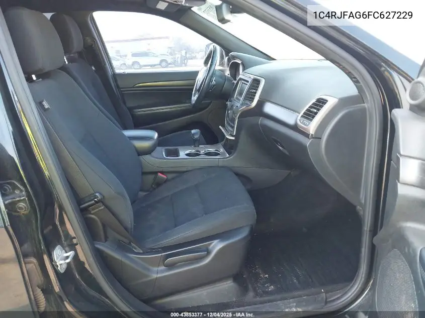 1C4RJFAG6FC627229 2015 Jeep Grand Cherokee Laredo