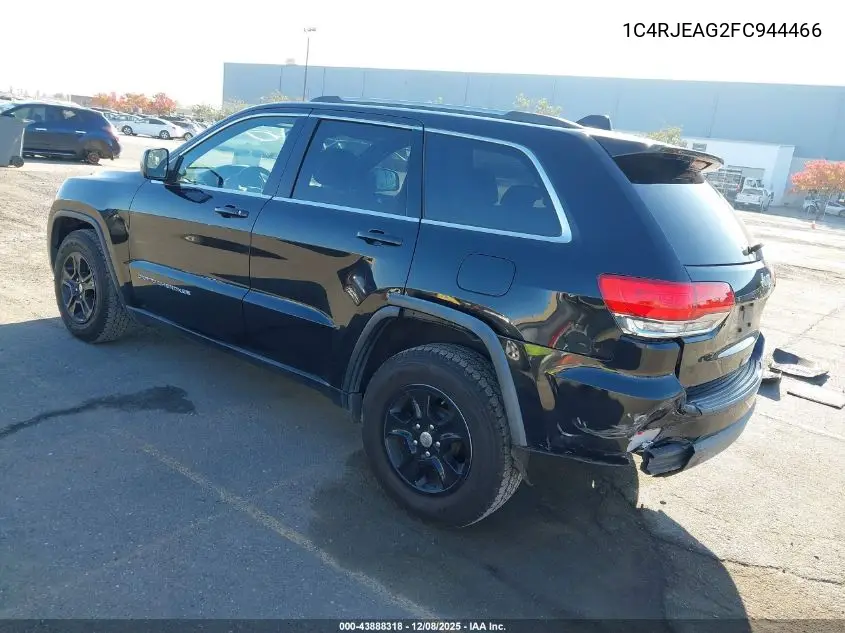 1C4RJEAG2FC944466 2015 Jeep Grand Cherokee Laredo