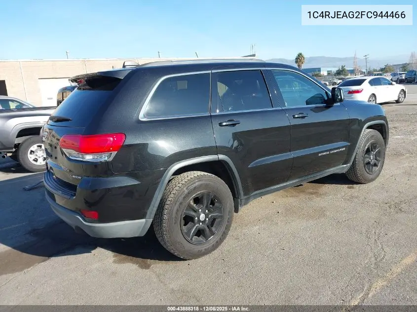 1C4RJEAG2FC944466 2015 Jeep Grand Cherokee Laredo
