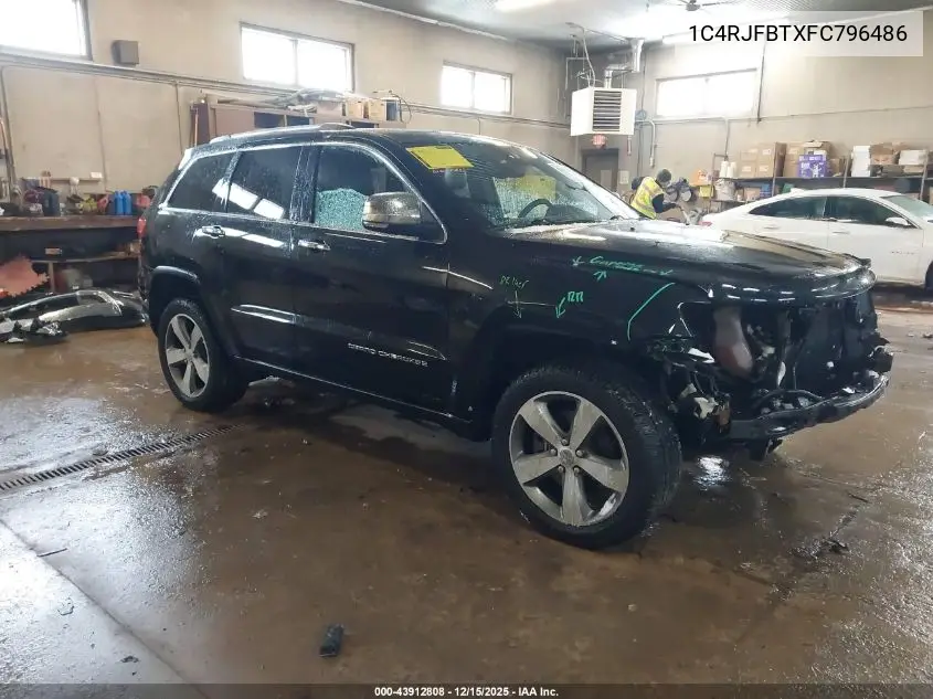 1C4RJFBTXFC796486 2015 Jeep Grand Cherokee Limited