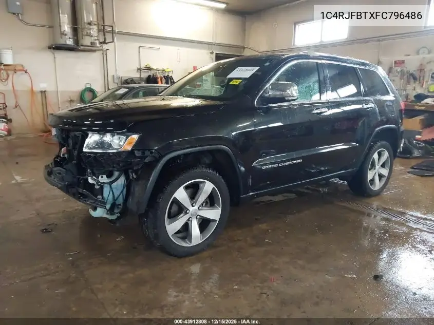 1C4RJFBTXFC796486 2015 Jeep Grand Cherokee Limited