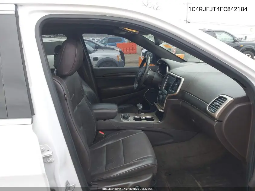 1C4RJFJT4FC842184 2015 Jeep Grand Cherokee Summit