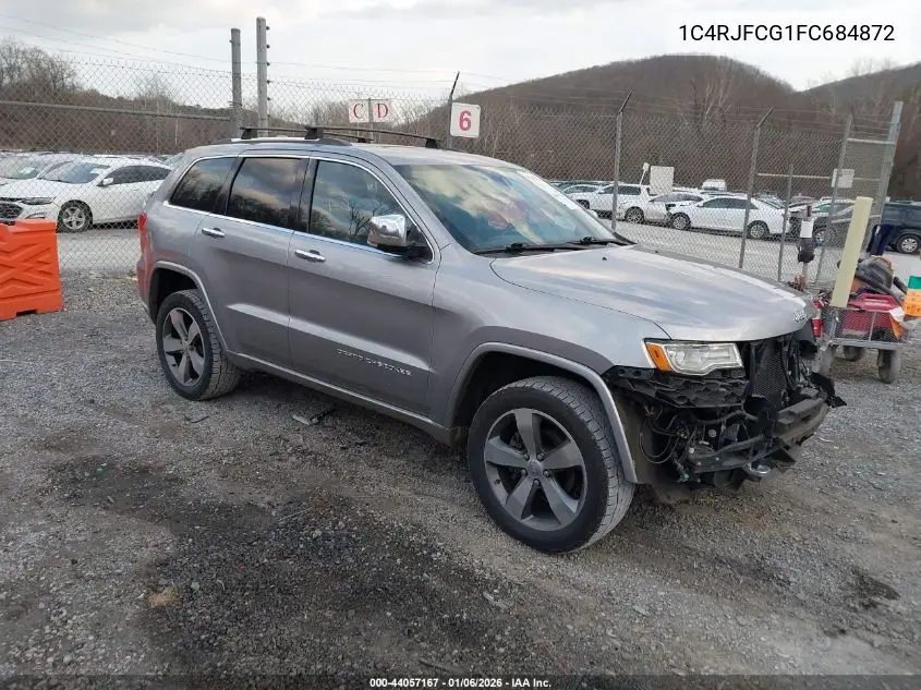 1C4RJFCG1FC684872 2015 Jeep Grand Cherokee Overland
