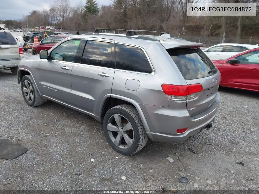 1C4RJFCG1FC684872 2015 Jeep Grand Cherokee Overland