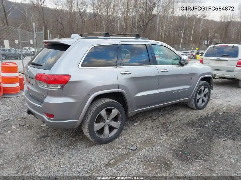 1C4RJFCG1FC684872 2015 Jeep Grand Cherokee Overland