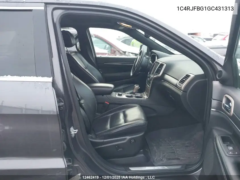 1C4RJFBG1GC431313 2016 Jeep Grand Cherokee Limited