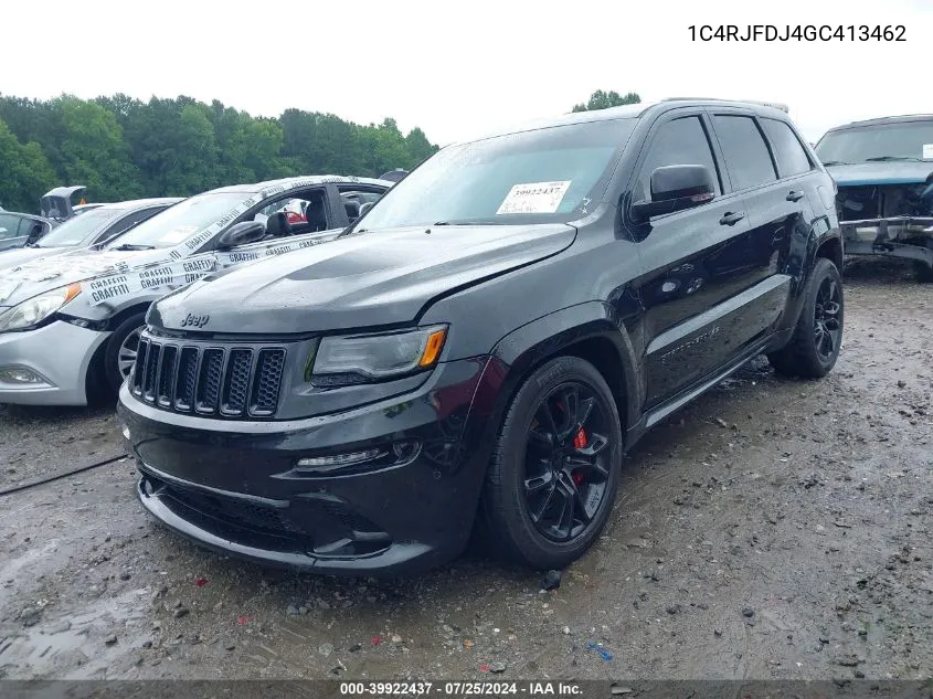 1C4RJFDJ4GC413462 2016 Jeep Grand Cherokee Srt Night