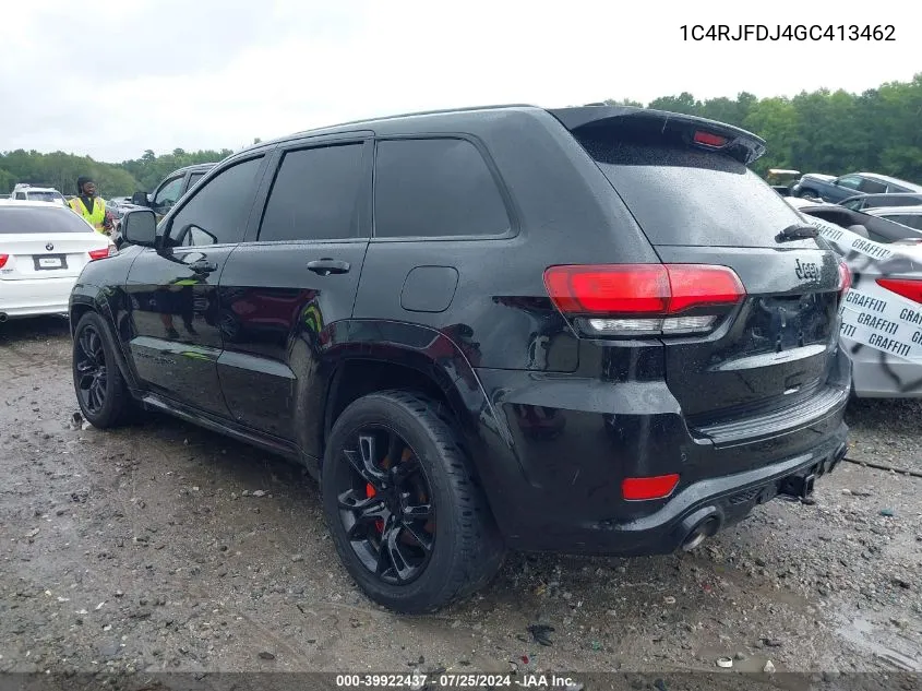 1C4RJFDJ4GC413462 2016 Jeep Grand Cherokee Srt Night