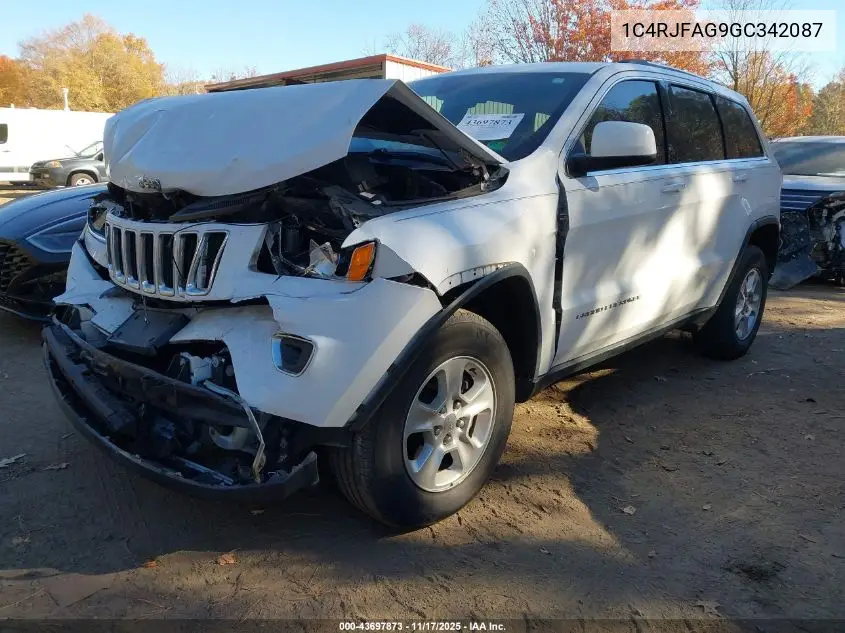 1C4RJFAG9GC342087 2016 Jeep Grand Cherokee Laredo