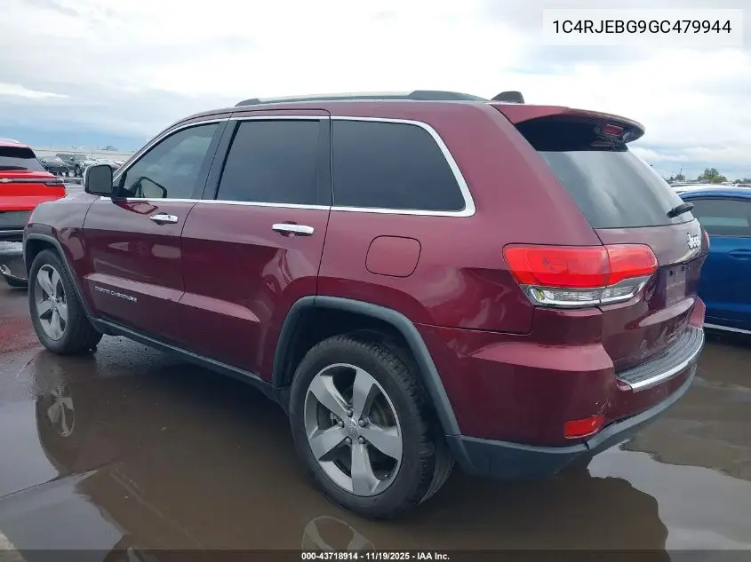 1C4RJEBG9GC479944 2016 Jeep Grand Cherokee Limited