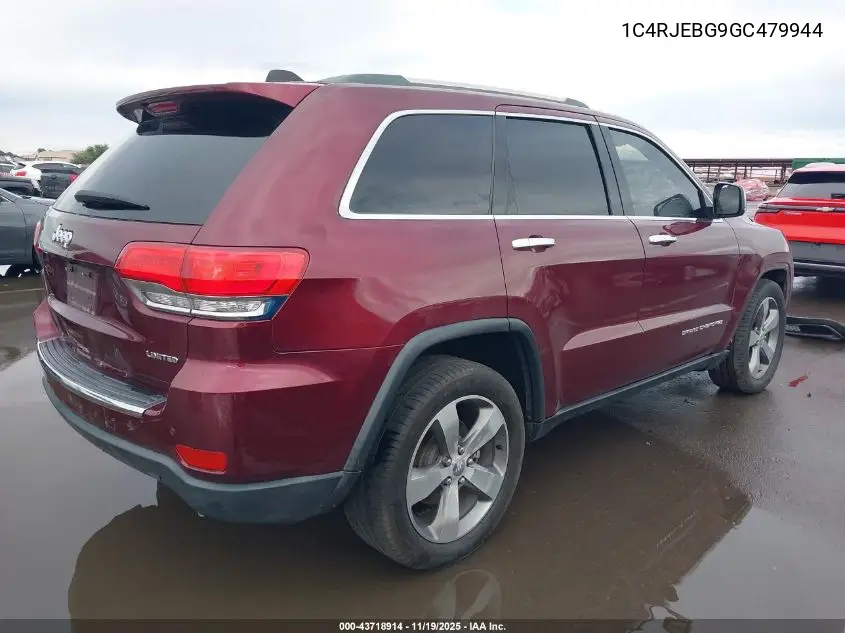 1C4RJEBG9GC479944 2016 Jeep Grand Cherokee Limited