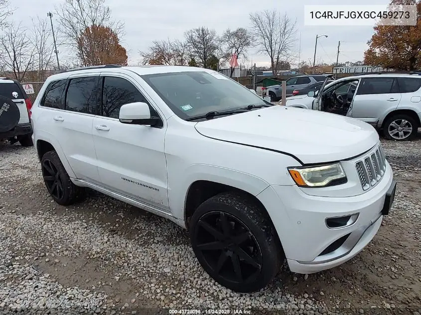 1C4RJFJGXGC459273 2016 Jeep Grand Cherokee Summit