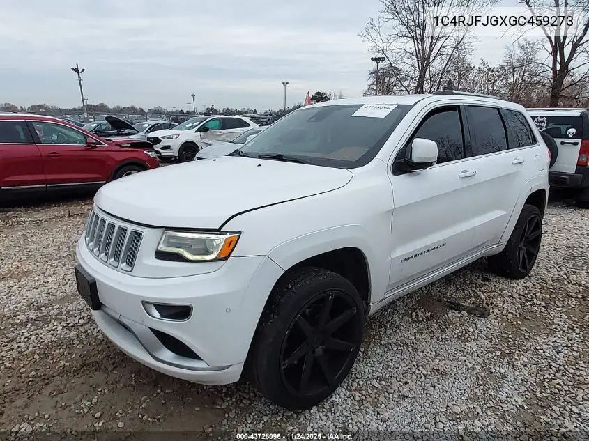 1C4RJFJGXGC459273 2016 Jeep Grand Cherokee Summit