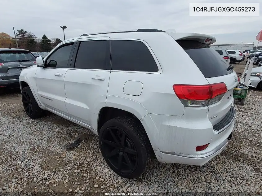 1C4RJFJGXGC459273 2016 Jeep Grand Cherokee Summit