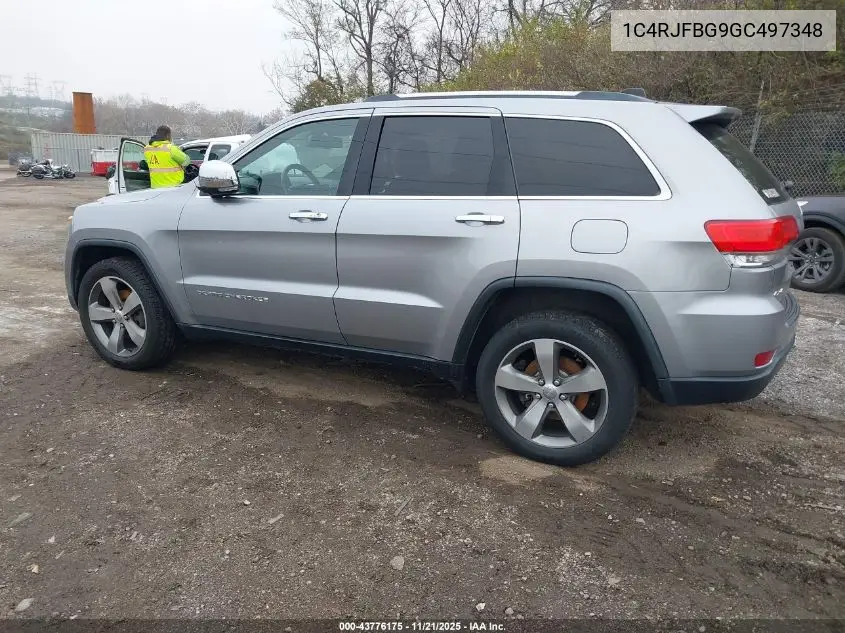 1C4RJFBG9GC497348 2016 Jeep Grand Cherokee Limited