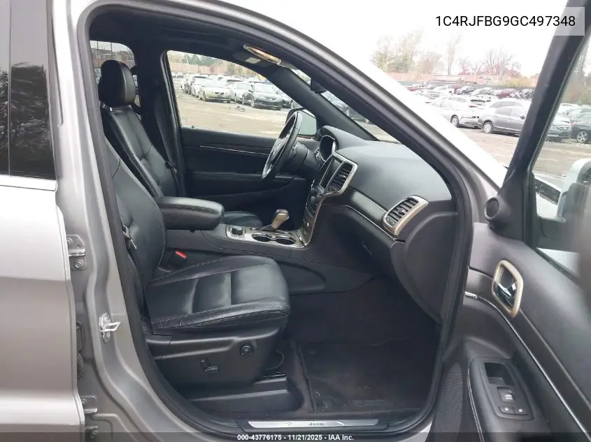 1C4RJFBG9GC497348 2016 Jeep Grand Cherokee Limited