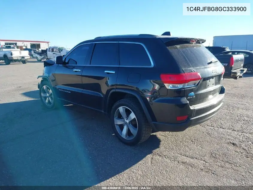 1C4RJFBG8GC333900 2016 Jeep Grand Cherokee Limited