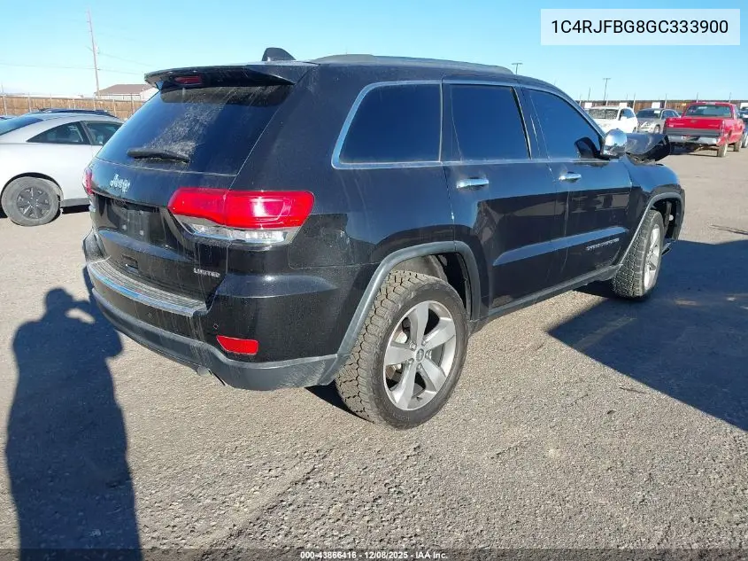 1C4RJFBG8GC333900 2016 Jeep Grand Cherokee Limited