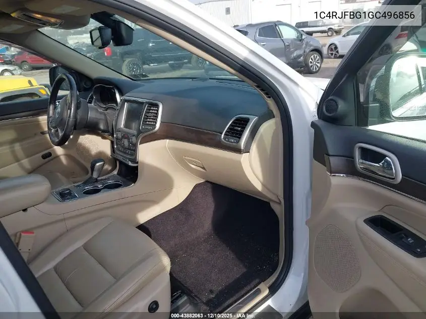 1C4RJFBG1GC496856 2016 Jeep Grand Cherokee Limited