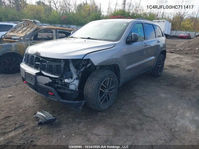 1C4RJFLG0HC711417 2017 Jeep Grand Cherokee Trailhawk