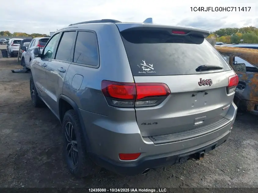 1C4RJFLG0HC711417 2017 Jeep Grand Cherokee Trailhawk