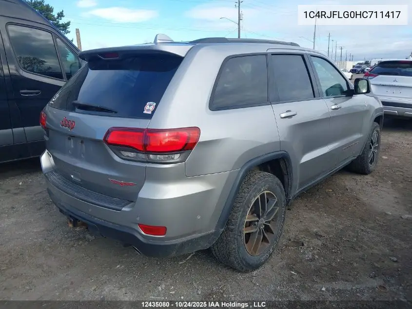 1C4RJFLG0HC711417 2017 Jeep Grand Cherokee Trailhawk