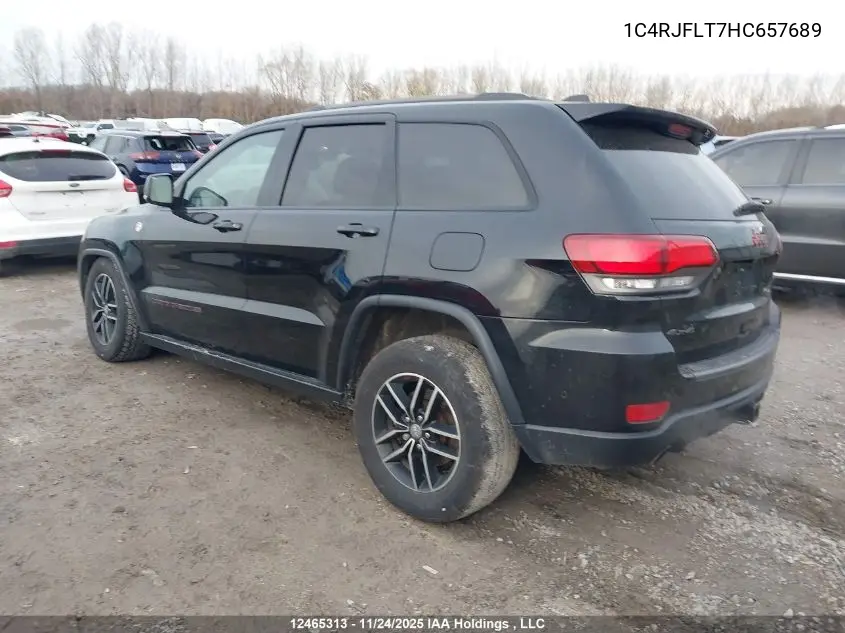 1C4RJFLT7HC657689 2017 Jeep Grand Cherokee Trailhawk