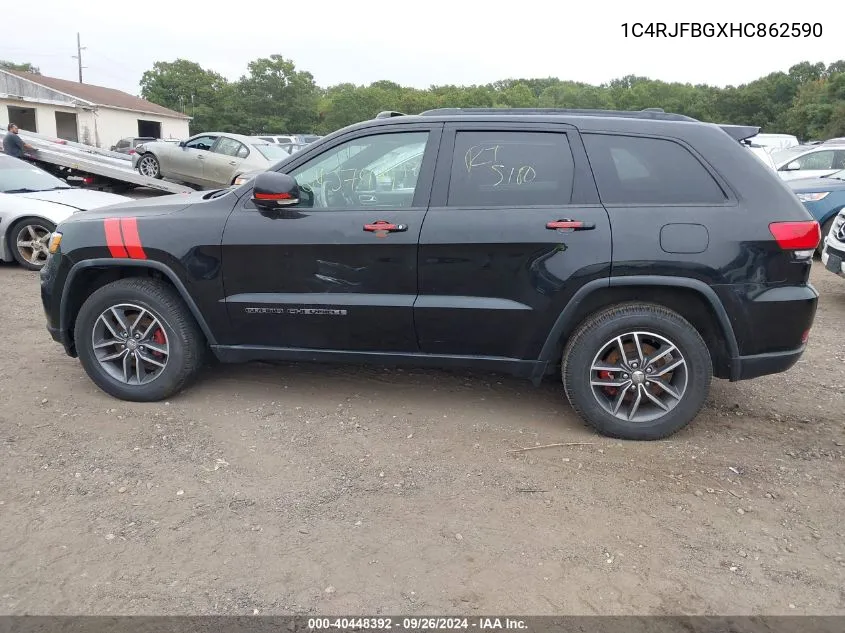 1C4RJFBGXHC862590 2017 Jeep Grand Cherokee Limited 4X4